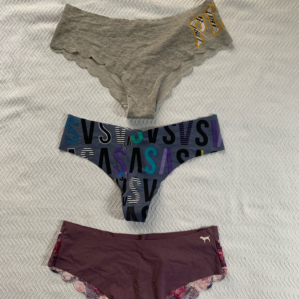 PINK Panties Bundle Size S
